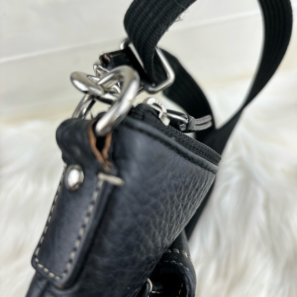 COACH PEBBLED LEATHER CROSSBODY BAG - Picture 3 of 10